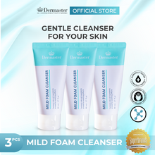 Load image into Gallery viewer, Dermaster Mild Foam Cleanser (3 Pcs)