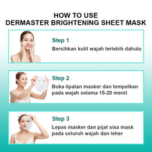 Load image into Gallery viewer, Dermaster Whitening Sheet Mask