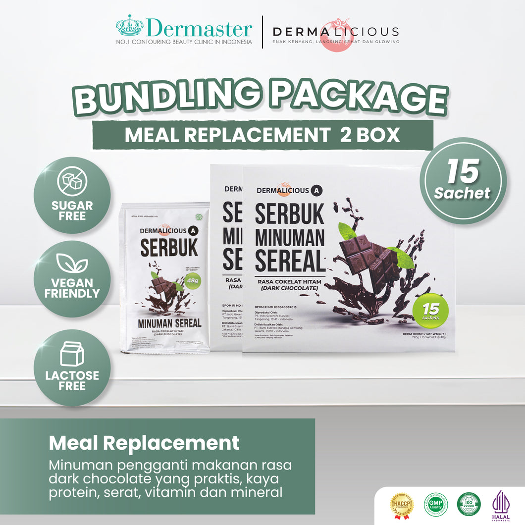 Dermalicious A Meal Replacement – Bundling 2 Box