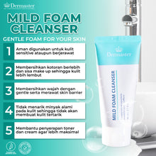 Load image into Gallery viewer, Dermaster Mild Foam Cleanser (3 Pcs)
