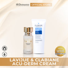Load image into Gallery viewer, Dermaster Lavijue Wrinkle Care Serum &amp; Clabiane Acu-Derm Cream
